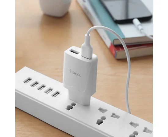 СЗУ Hoco C52A (2USB 2.1A) Белый