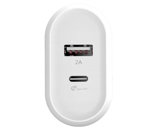 СЗУ Baseus Bojure PD Quick Charger + Cable (Lightning) 32W 1Type-C 1USB white