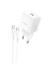 СЗУ Hoco N32 Glory PD30W Type-C to Type-C White