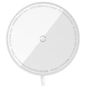 БЗУ Baseus Simple Mini3 Magnetic Wireless Charger 15W (CCJJ0400) Silver