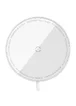 БЗУ Baseus Simple Mini3 Magnetic Wireless Charger 15W (CCJJ0400) Silver