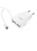 СЗУ Hoco C59A (2USB/2.4A) + microUSB Белый