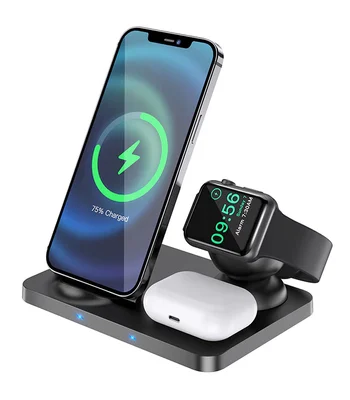 БЗУ HOCO CW33 Ultra Charge 3in1 Чорний