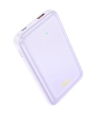 Портативное зарядное устройство Power Bank Hoco Q21A Great 22.5W+PD20W 20000 mAh Purple