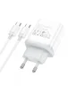 СЗУ Hoco C104A PD 20W Type-C to Type-C White