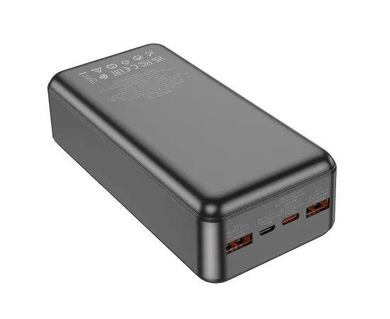 Портативное зарядное устройство Power Bank Hoco J108B Universe 22.5W 30 000 mAh Black