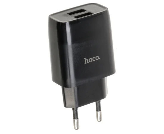 СЗУ HOCO C73A (2USB/2.4A) Черный