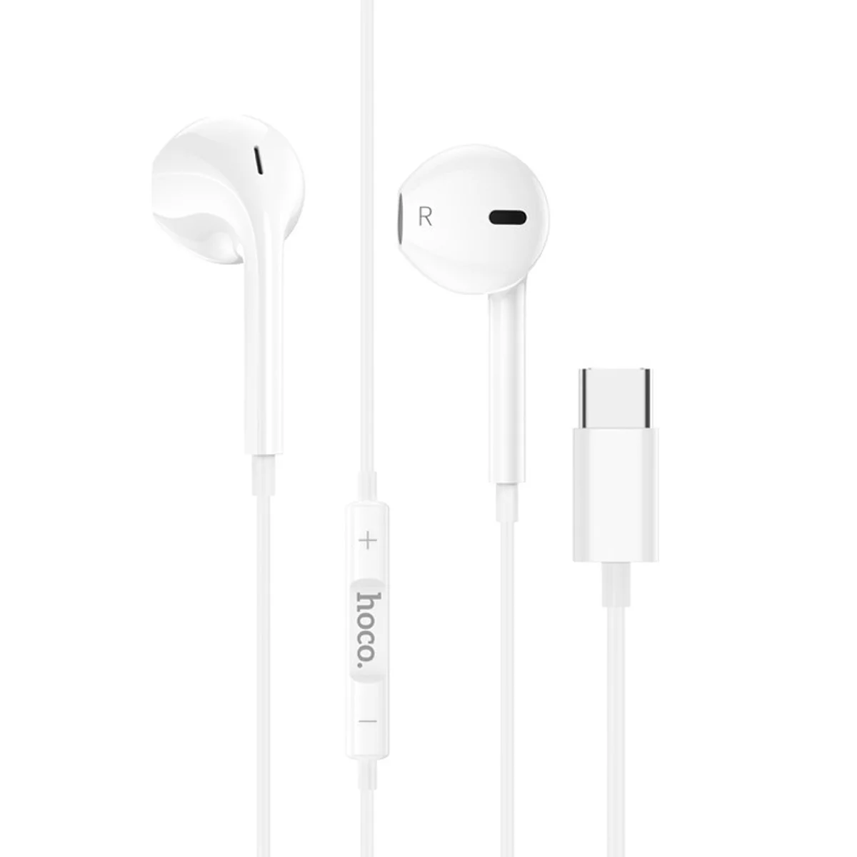 Стерео навушники Hoco M101 Type-C White