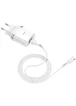 СЗУ Hoco C12Q Smart QC3.0 (1USB/3A) + Type-C Белый