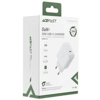 СЗУ Acefast A21 30W GaN single USB-C White