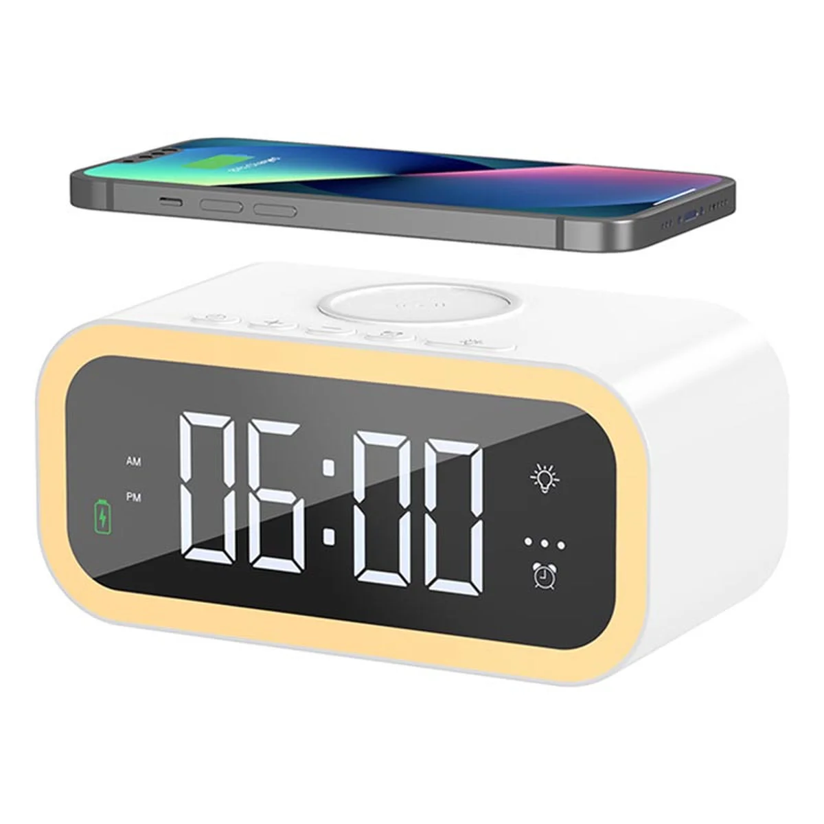 БЗУ WIWU Wi-W015 2 in 1 Time Wireless Charger White