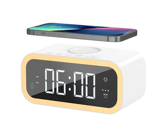 БЗУ WIWU Wi-W015 2 in 1 Time Wireless Charger White
