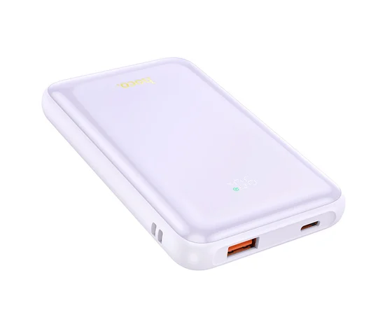 Портативное зарядное устройство Power Bank Hoco Q21 Great 22.5W+PD20W 10000 mAh Purple