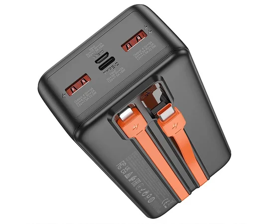 Портативное зарядное устройство Power Bank Hoco J119B Sharp charge 22.5W+PD20W 30 000 mAh Black