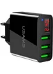 СЗУ USAMS US-CC035 с дисплеем (3USB 2.4A) Черный