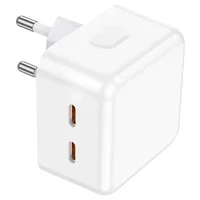 СЗУ Borofone BA76A Source PD35W (2Type-C) White