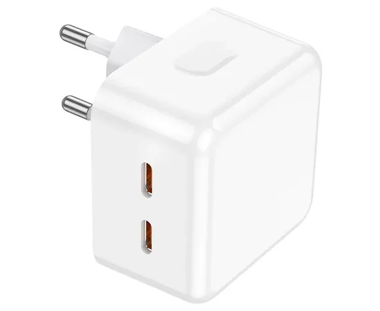 СЗУ Borofone BA76A Source PD35W (2Type-C) White