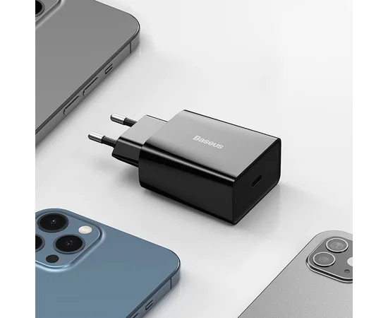 СЗУ Baseus Speed Mini Quick Charger 1C 20W Чорний