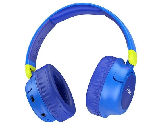 Накладные беспроводные наушники Hoco W43 Adventure Blue