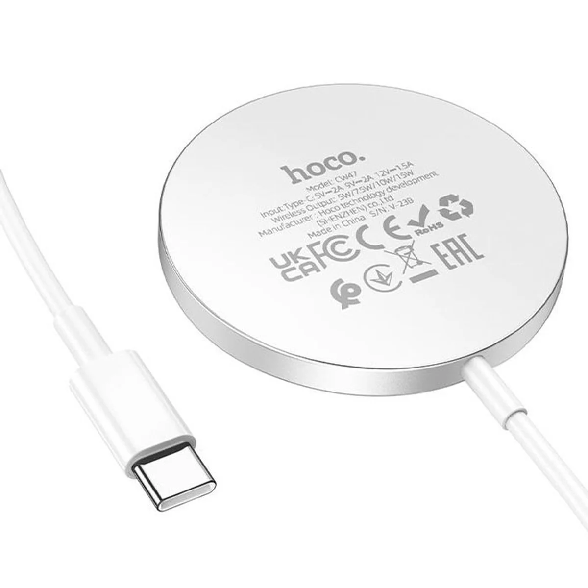 БЗУ Hoco CW47 Original series 15W Silver