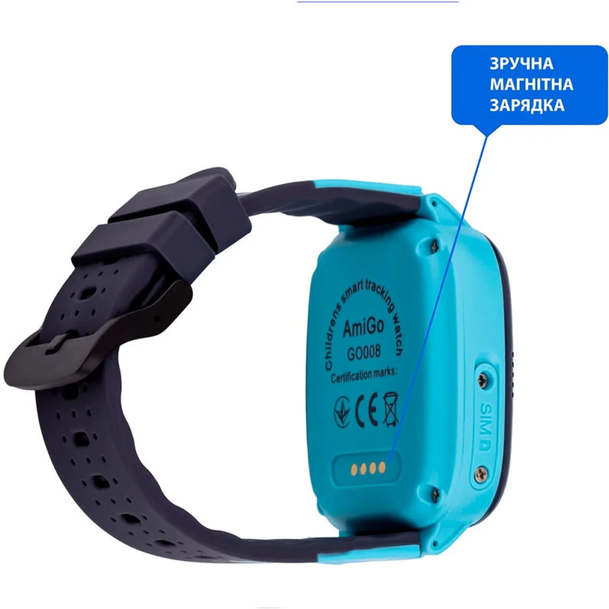 Детские cмарт-часы E07 Синий