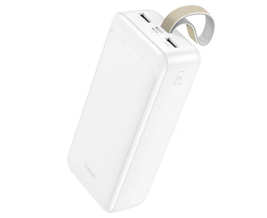 Портативное зарядное устройство Power Bank Hoco J111B Smart charge 30 000 mAh White