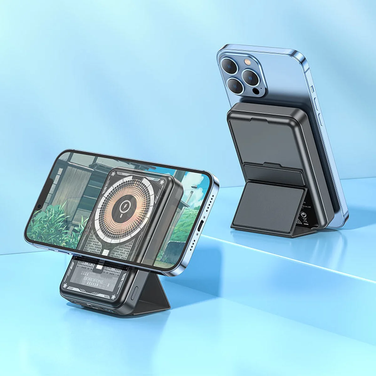 Портативное зарядное устройство Power Bank BOROFONE BJ29 PD20W+QC3.0 10000 mAh Black