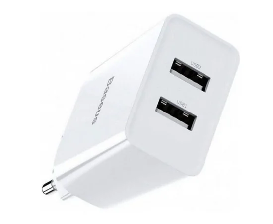 СЗУ Baseus Compact 10.5W (2USB) (CCXJ01) Белый