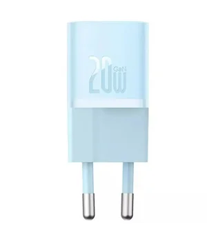 СЗУ Baseus GaN5 Fast Charger (mini) 1C 20W (CCGN05010) Blue