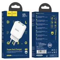 СЗУ Hoco N6 QC3.0 (2USB/3A) Белый