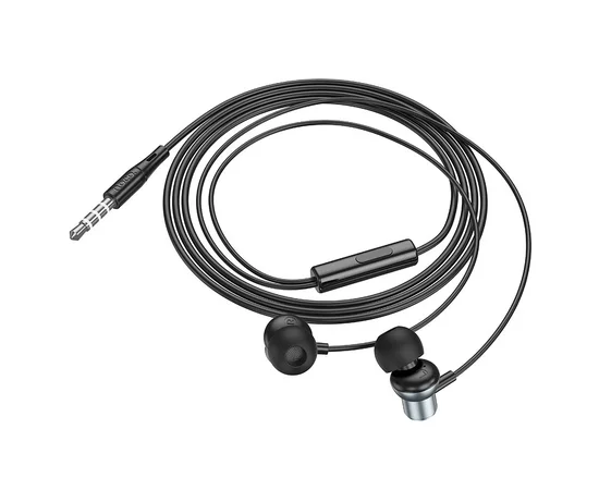 Стерео Наушники Hoco M110 Encourage metal Metal gray