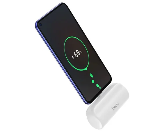 Портативное зарядное устройство Power Bank Hoco J106 Pocket Type-C 5000 mAh White