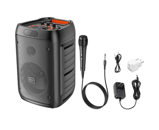 Bluetooth колонка Borofone BP10 с микрофоном Black