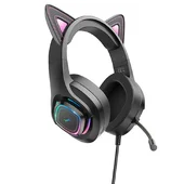 Стерео Навушники Hoco W107 Cute cat Phantom Cat
