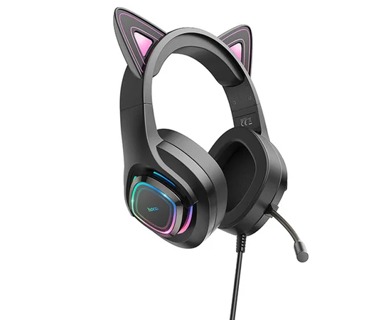 Стерео Навушники Hoco W107 Cute cat Phantom Cat