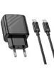 СЗУ Hoco CS22A Value PD30W + Type-C to Type-C Black