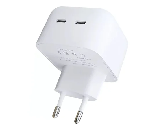 СЗУ для Apple 35W Dual USB-C Power Adapter (A) (box) Белый