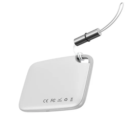 Трекер-брелок Baseus Intelligent T2 ropetype anti-loss device (ZLFDQT2-0) White