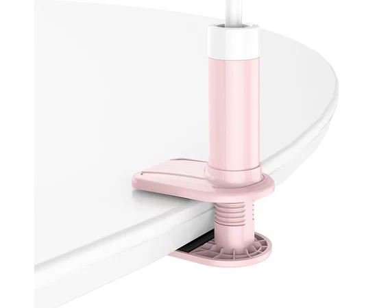 Держатель настольный Hoco PH23 Balu Pink white