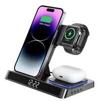БЗУ WIWU Wi-W006 5 in 1 wireless charger Black