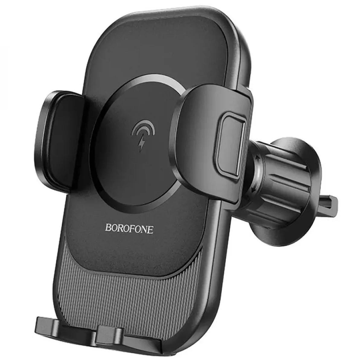 Автодержатель с БЗУ Borofone BH204 Blue Charm (air outlet) Black