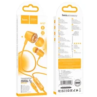 Стерео Навушники Hoco M107 Discoverer Yellow