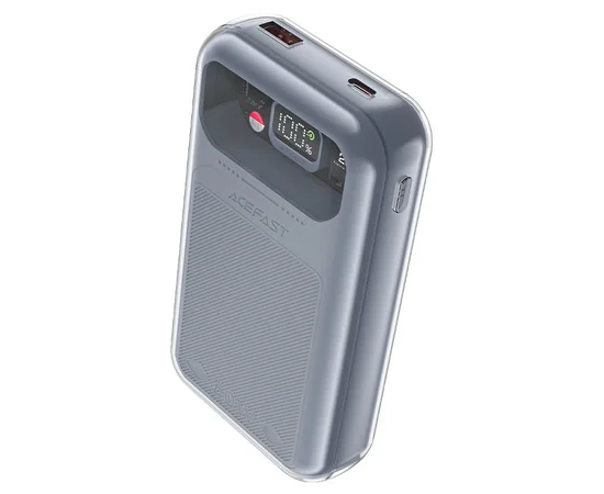 Портативное зарядное устройство Power Bank Acefast M2-20000 Exploration 30W 20000 mAh Mica gray