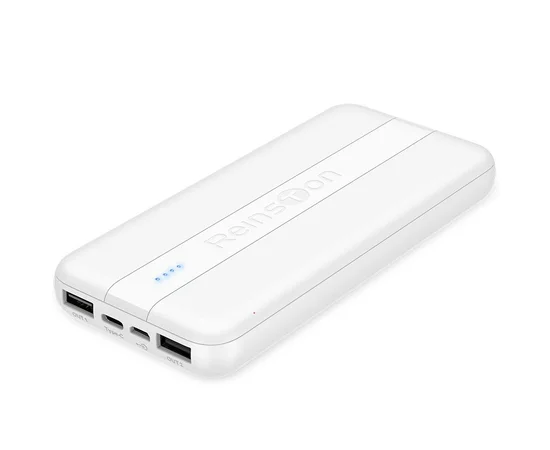 Портативное зарядное устройство Power Bank Reinston EPB026 10000 mAh Белый