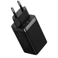 СЗУ Baseus GaN5 Pro 65W 2Type-C+USB 100W EU (CCGP12020) Black