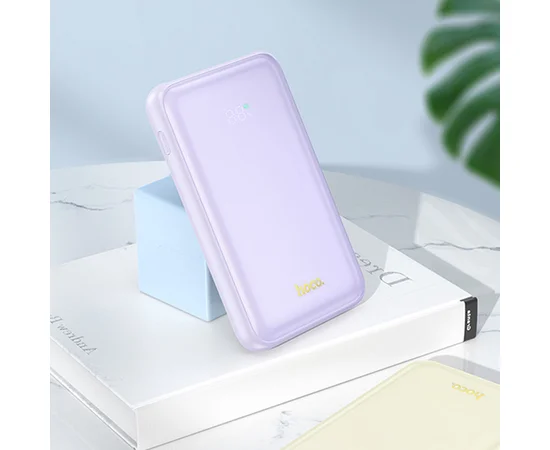 Портативное зарядное устройство Power Bank Hoco Q21 Great 22.5W+PD20W 10000 mAh Purple