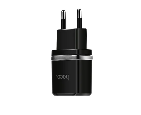 СЗУ Hoco C12 Dual USB Charger 2.4A Черный