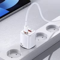 СЗУ Usams US-CC128 T37 Super Si QC3.0 + PD 20W Белый