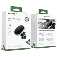 Автотримач із БЗУ Acefast D3 magnetic wireless Silver