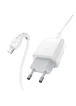 СЗУ Hoco C72Q QC3.0 (1USB/2A) + MicroUSB Белый